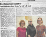 Dreifache Frauenpower