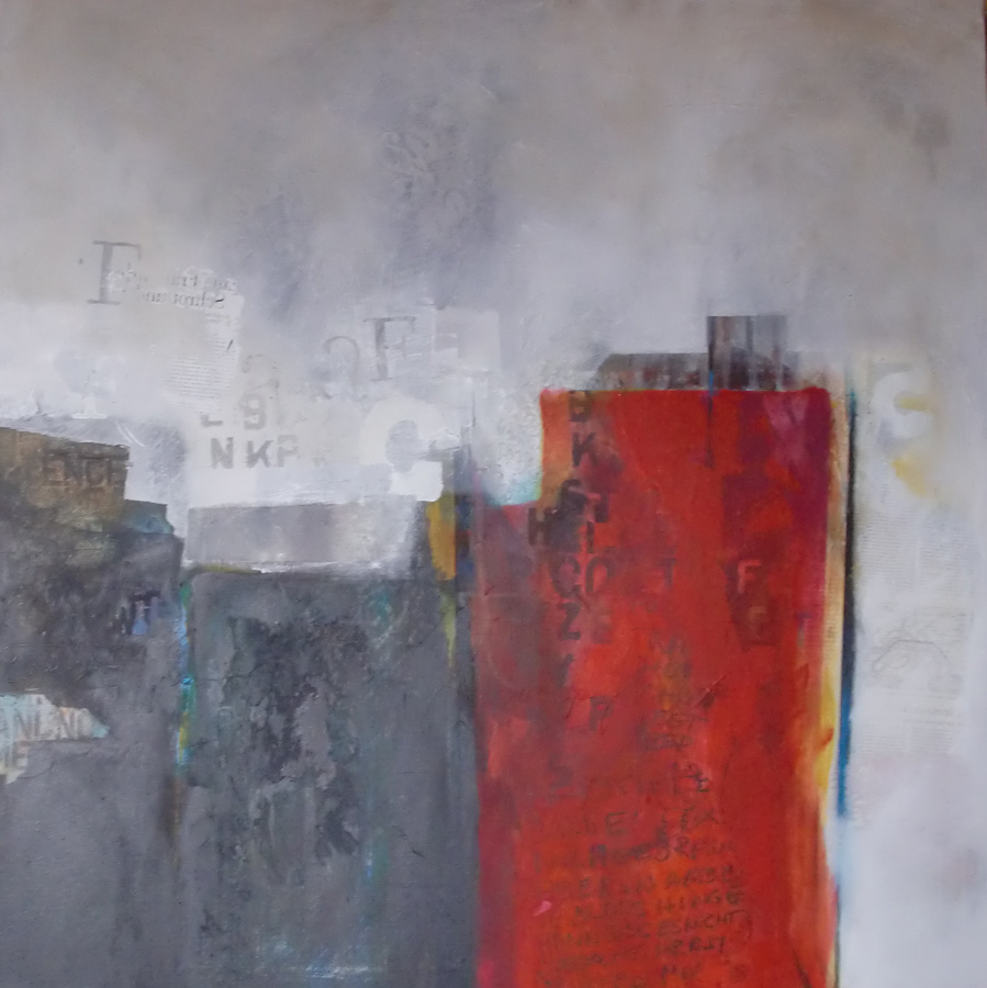 Bild 40: Mischtechnik - Leinwand, 100x100 cm Bild 40: Mischtechnik - Doris Färber - Wiesbaden